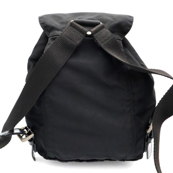 Vintage Prada Mini Backpack Nylon Black - Picture 6 of 13